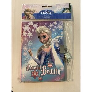 'Powerful Beauty' Disney Frozen Elsa Diary with Lock and‎ Keys